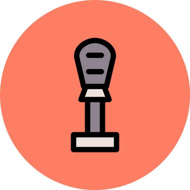 Vektör lambası ico, vektör illüstrasyonu