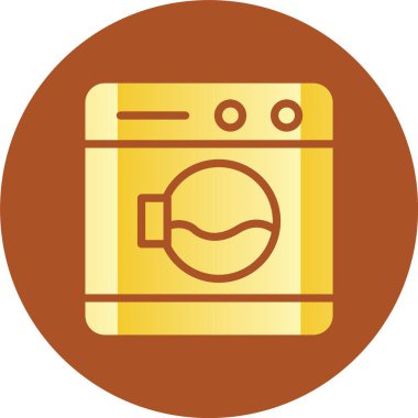 Eşsiz fırın kabartma vektör kabartması