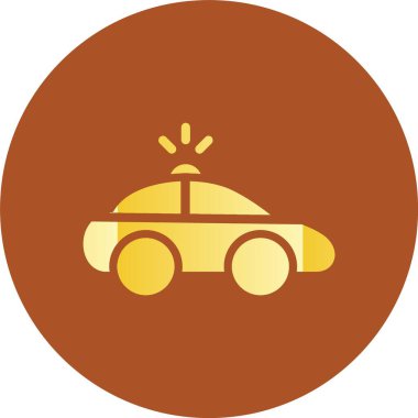 güzel araba simgesi vektör simgesi