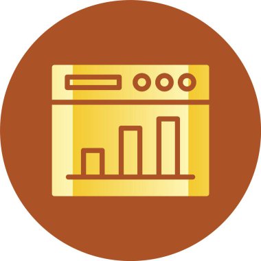 seo modern simgesinin vektör illüstrasyonu