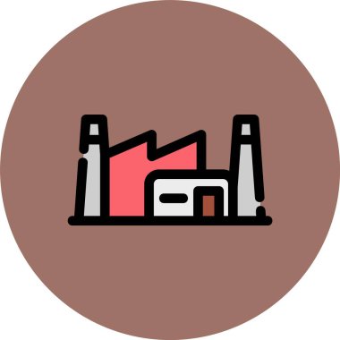 Yapı simgesinin vektör illüstrasyonu