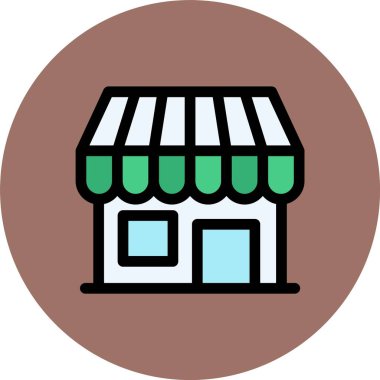 simge vektör illüstrasyonunu sakla