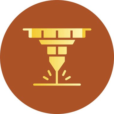 Eşsiz ateş kulesi vektör çizgisi simgesi