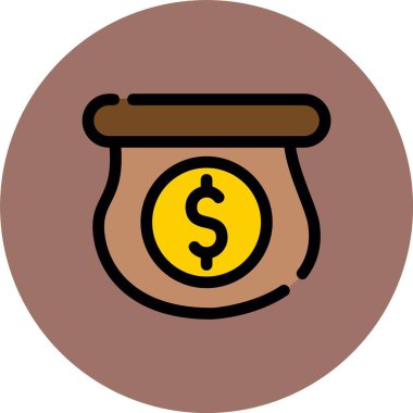 para simgesi vektör illüstrasyonu