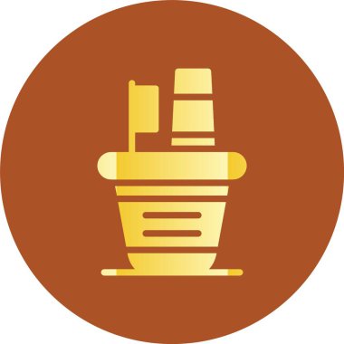 kahve fincanı ikonu vektör illüstrasyonu