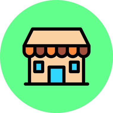 vektör depolama simgesi illüstrasyonu