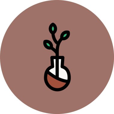 Eşsiz Çiçek Vektörü Kabartma Simgesi