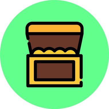 Vektör yiyecek ve sağlık simgesi