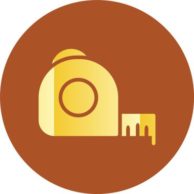 Bir bina simgesinin vektör illüstrasyonu