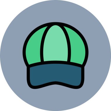 hat simgesi, vektör illüstrasyonu