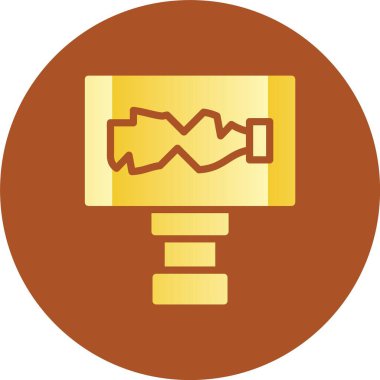 Modern b 'nin vektör illüstrasyonu eksik simgesi