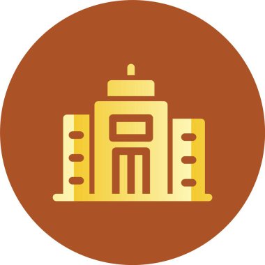 Benzersiz yapı vektörü simgesi