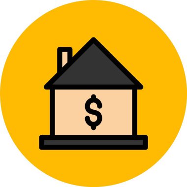 ev simgesi vektör illüstrasyonu