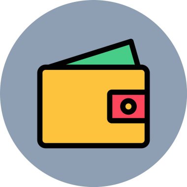 Kredi kartı simgesi, vektör illüstrasyonu