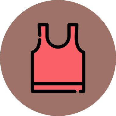 Bir spor çantasının vektör illüstrasyonu