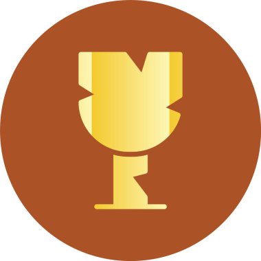 Kupa kupası. vektör illüstrasyonu