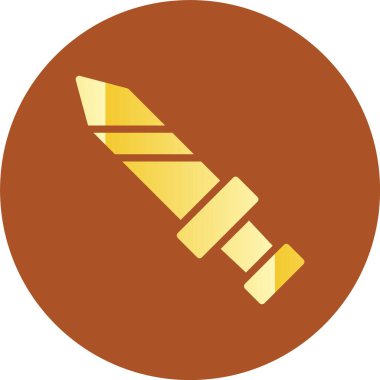 Bir düzlem simgesinin vektör çizimi