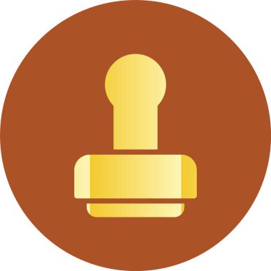 Rozet Kabartma Çemberi Vektör Simgesi Tasarımı