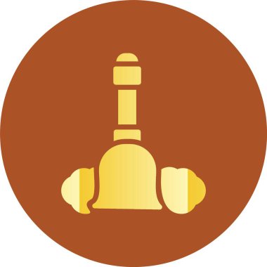 Güzel çan vektörü simgesi