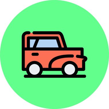 vektör kamyonu resimleme