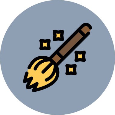 Bir kılıç simgesinin vektör illüstrasyonu