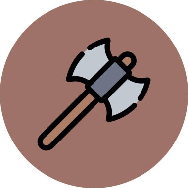 Balta simgesi vektör illüstrasyonu