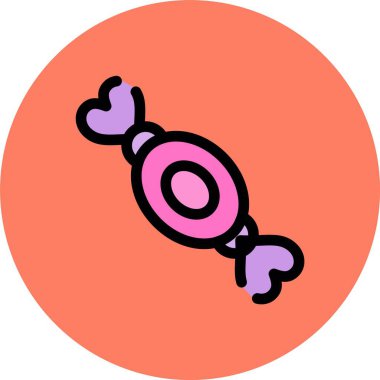 Eşsiz Şeker Vektör Satırı Simgesi