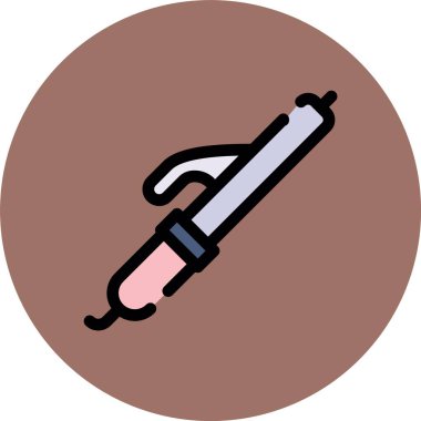 Şırınganın vektör çizimi