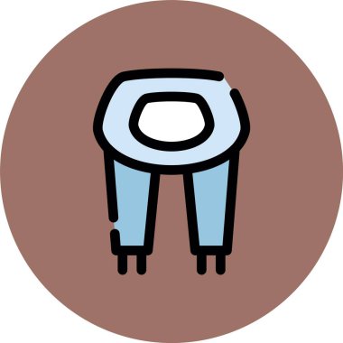 Maskeli bir adamın vektör çizimi