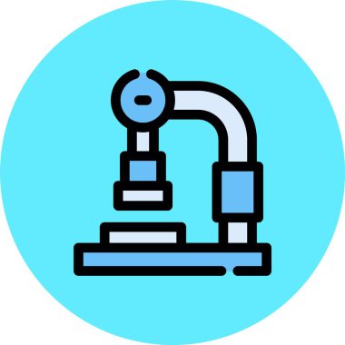 vektör gas ico, vektör illüstrasyon