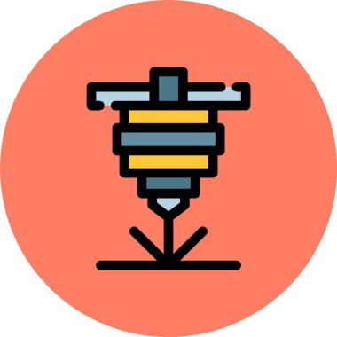 vektör yapısı ve sanayi simgesi