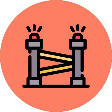 Seo ve simgenin vektör illüstrasyonu