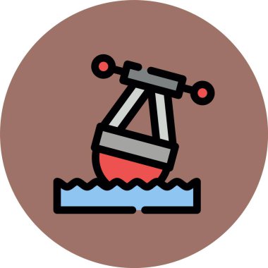 Vektör su damla simgesi