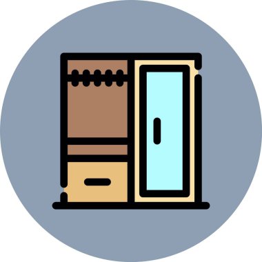 Kapı vektör simge işareti simge vektör çizim kişisel ve ticari kullanım için..