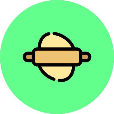 Gıda simgesinin vektör illüstrasyonu