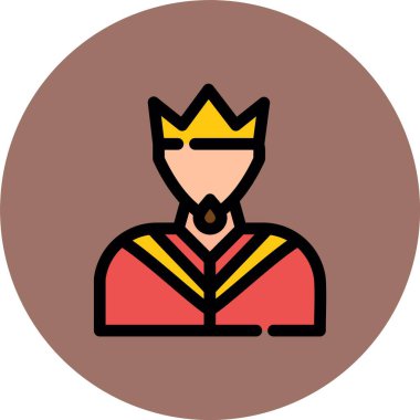 Taç ve dizüstü bilgisayarı olan bir adam.