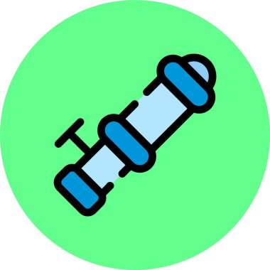 Modern bir simgenin vektör illüstrasyonu