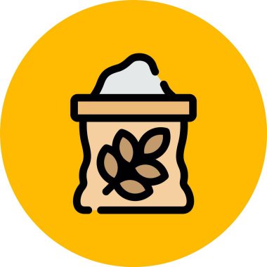 vektör besin simgesi illüstrasyonu