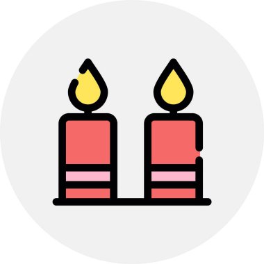 Mum. Web simgesi basit illüstrasyon