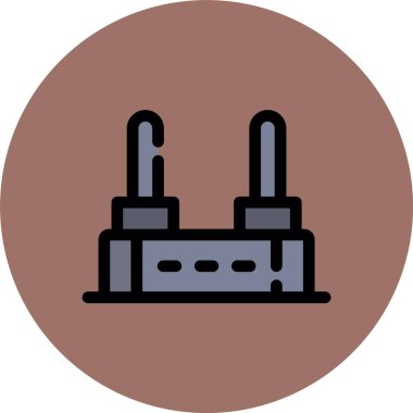 Fiş simgesi. düz resimleme