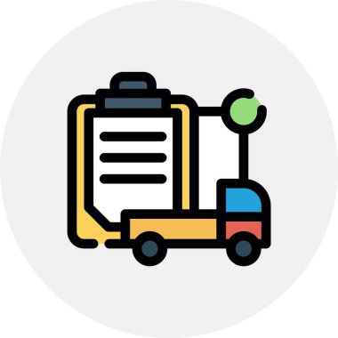 Düz vektör simgesi