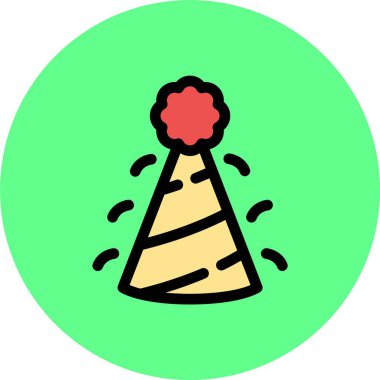 Koni simge vektör çizim