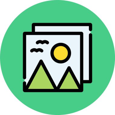 Seo simgesinin vektör illüstrasyonu