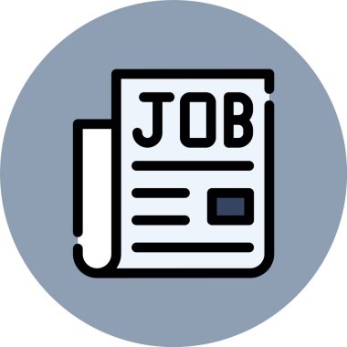 görev satırı vektör simgesi tasarımı