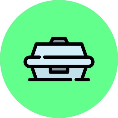 Gıda simgesinin vektör illüstrasyonu