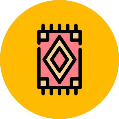 çip simgesi, vektör illüstrasyonu