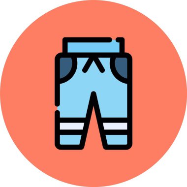 sırt çantası simgesi vektör illüstrasyonu