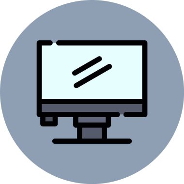 Bilgisayar monitörü. Basit tasarım