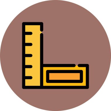 Vektör cetvel resimleme