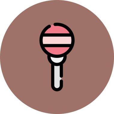 Modern simgenin vektör illüstrasyonu